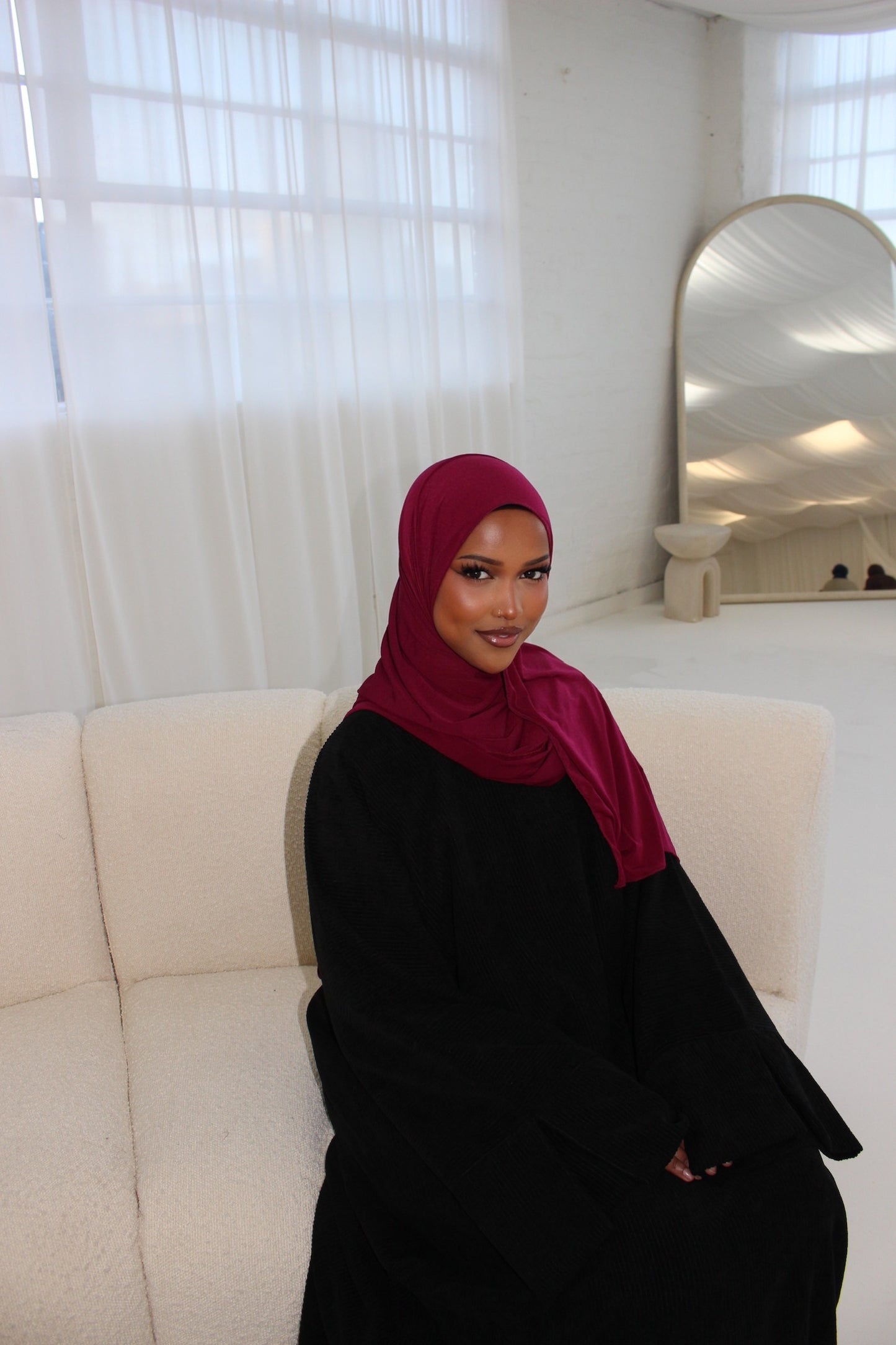 MAGENTA - Breathable Jersey Hijab