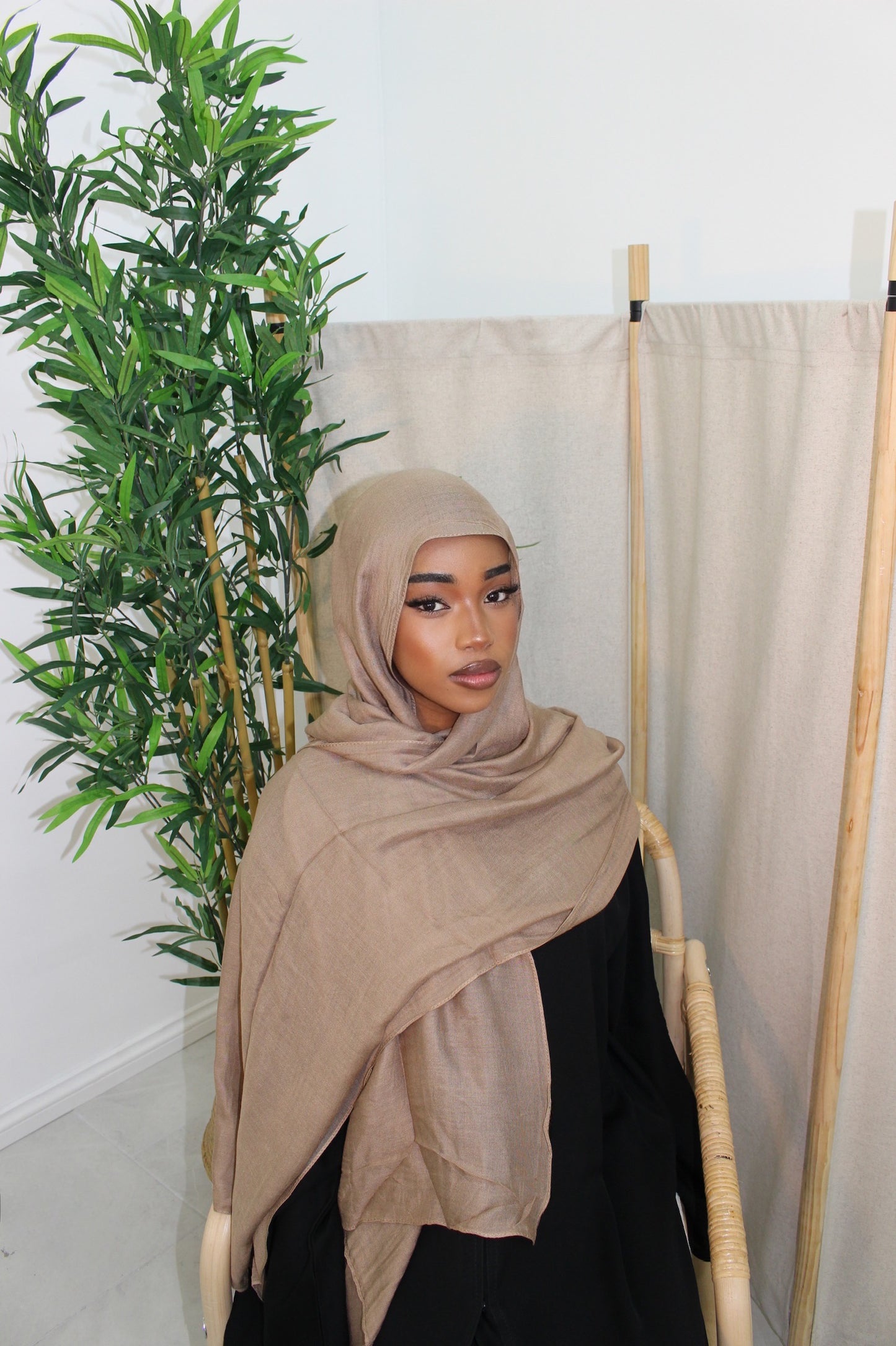 ALMOND - MODAL HIJAB