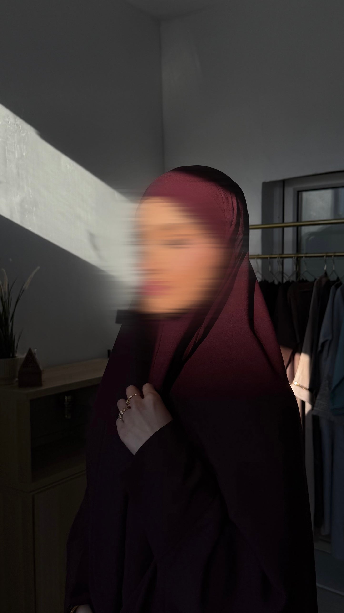 Plum 2 piece Jilbaab - Muslimah Collection.