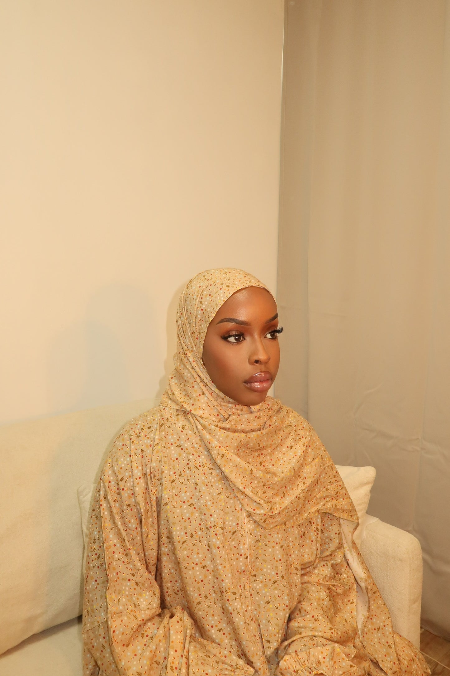 BUSHRA - Floral Prayer Abaya