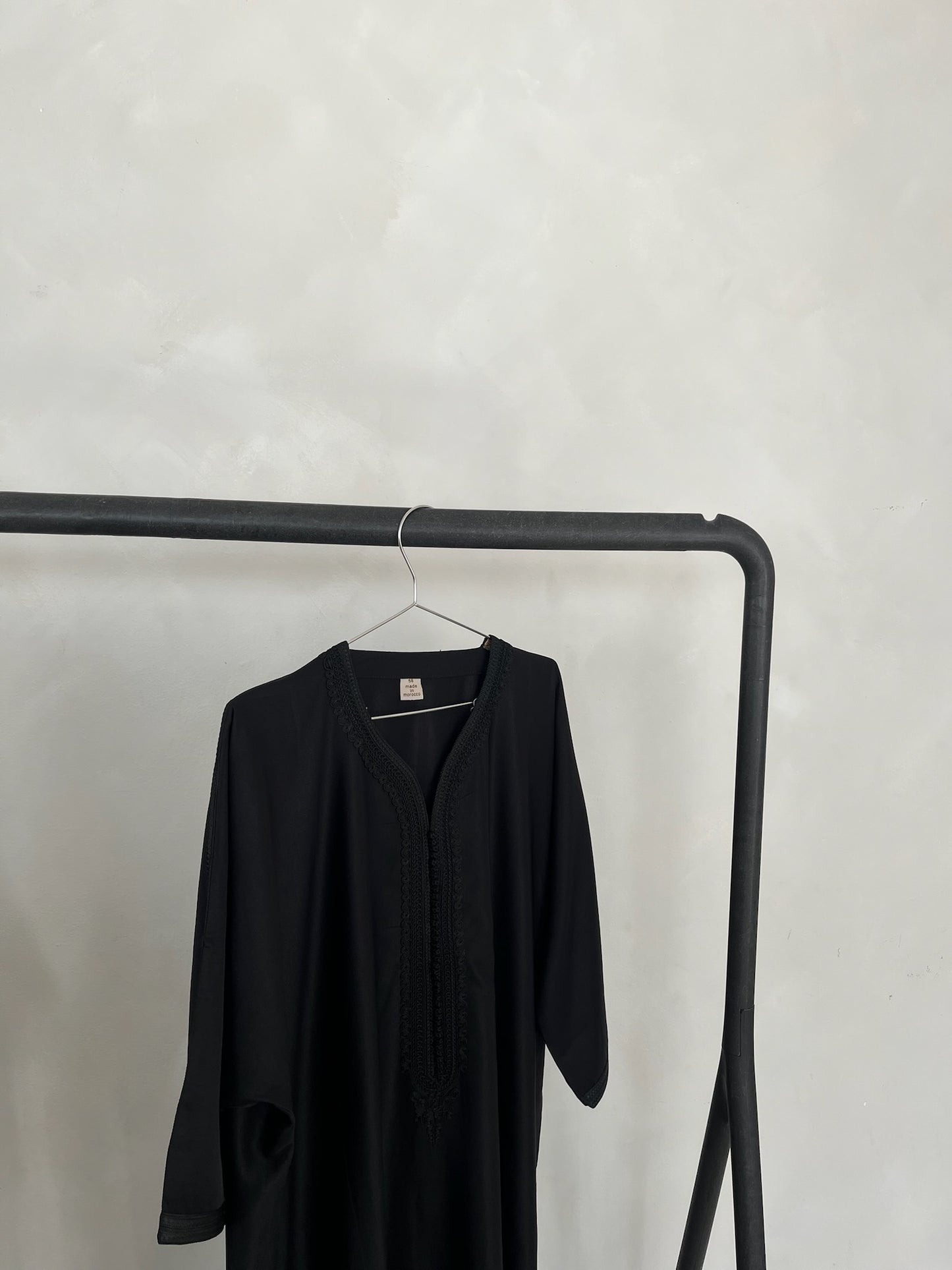 Black - Zayed Moroccan Thobe