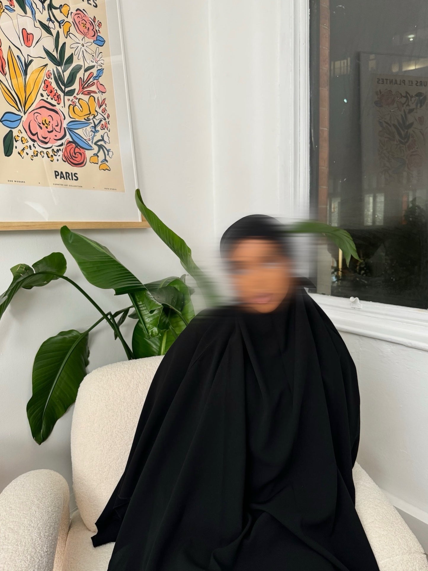 Black 2 piece Jilbaab - Muslimah Collection.