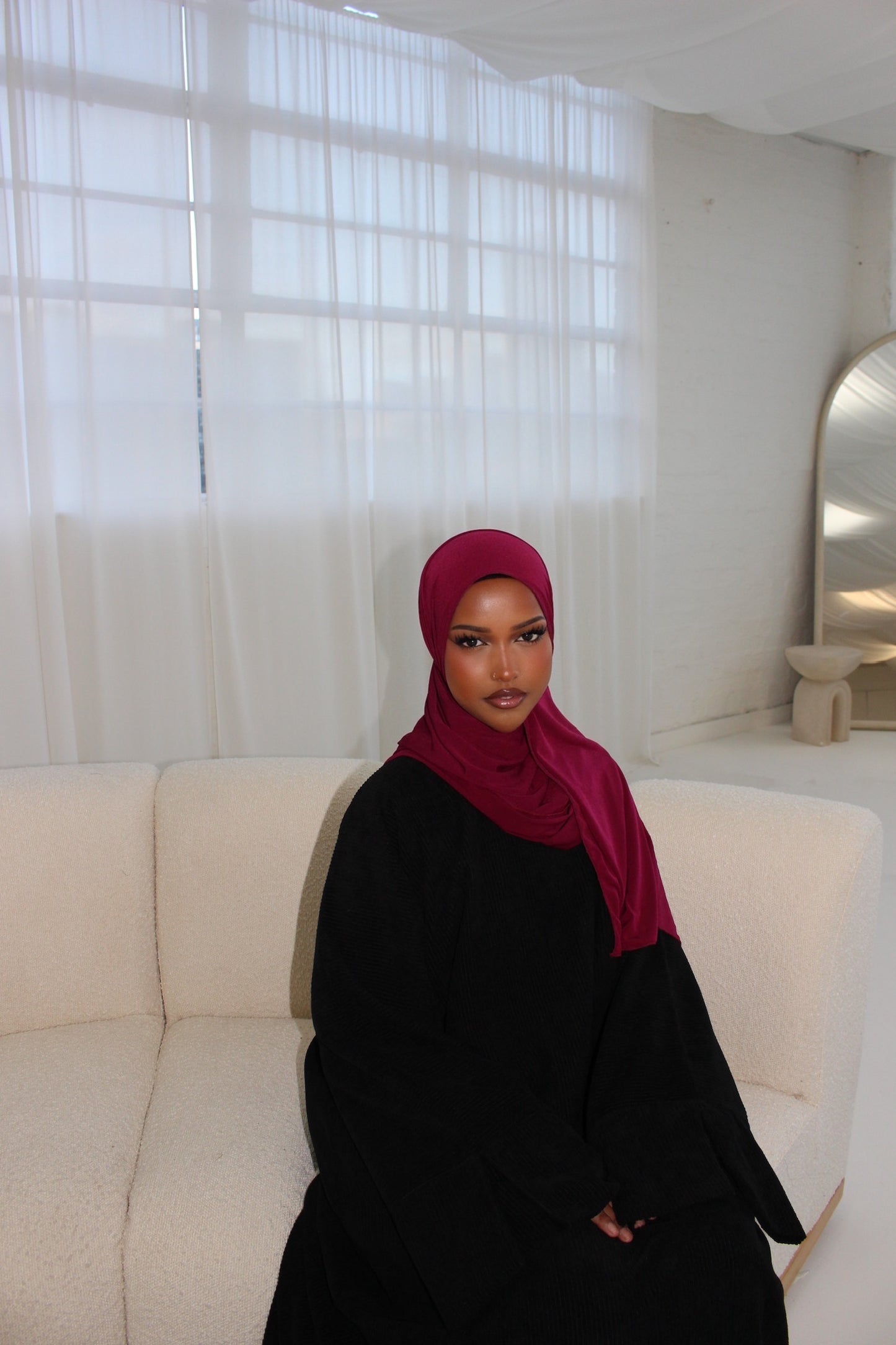 MAGENTA - Breathable Jersey Hijab