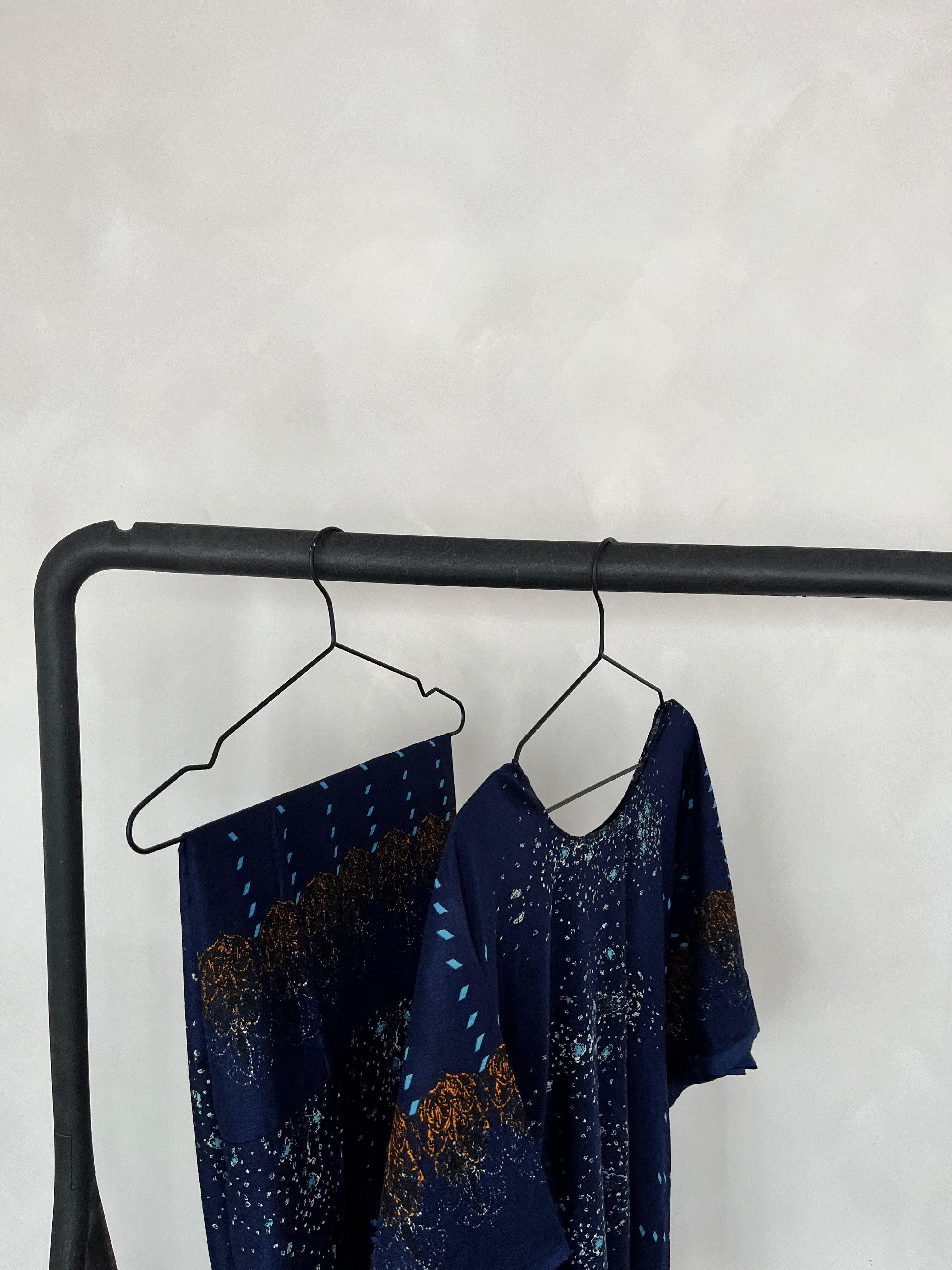 Navy blue baati set