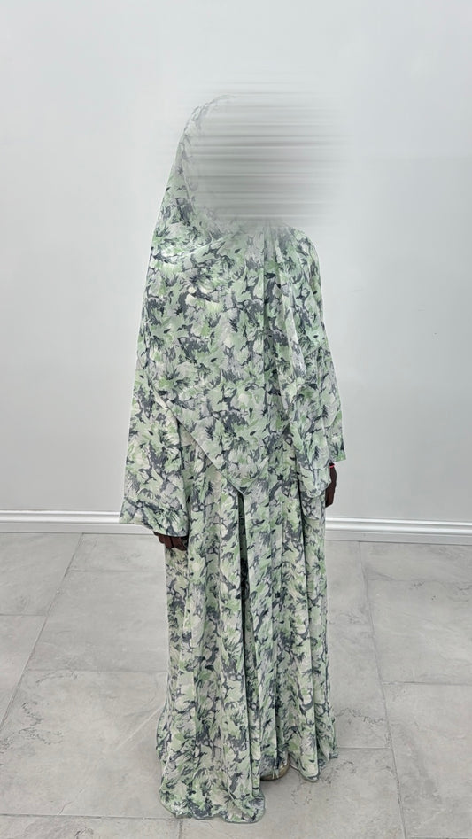 Forest - Kids Chiffon Abaya