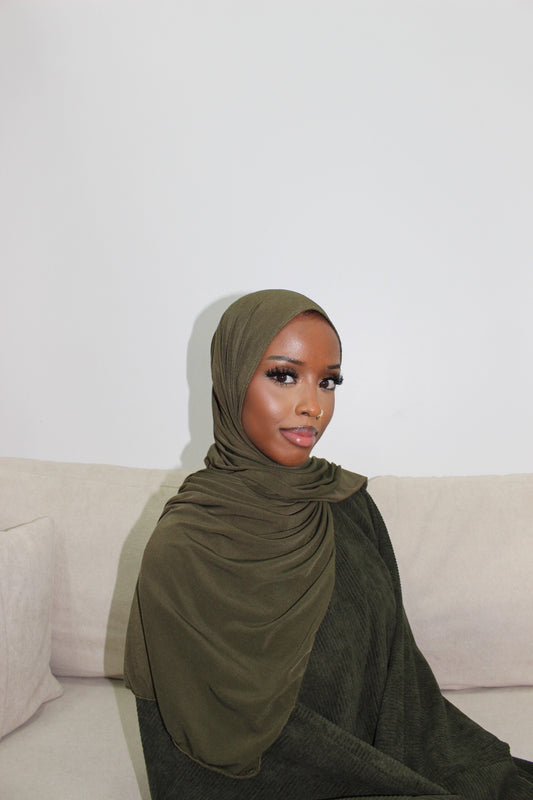 OLIVE - Breathable Jersey Hijab