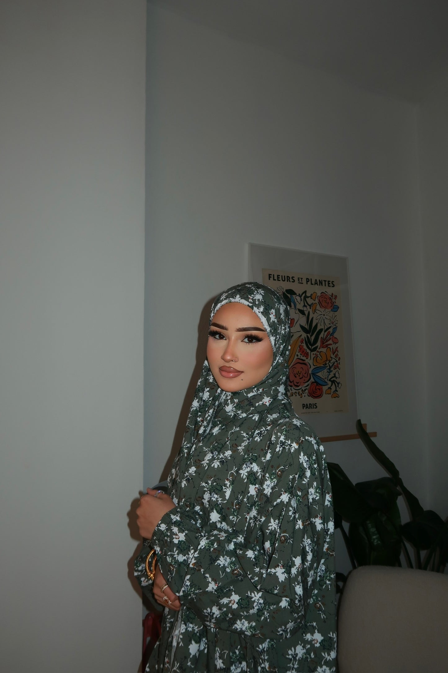 AYLA - Floral Prayer Abaya