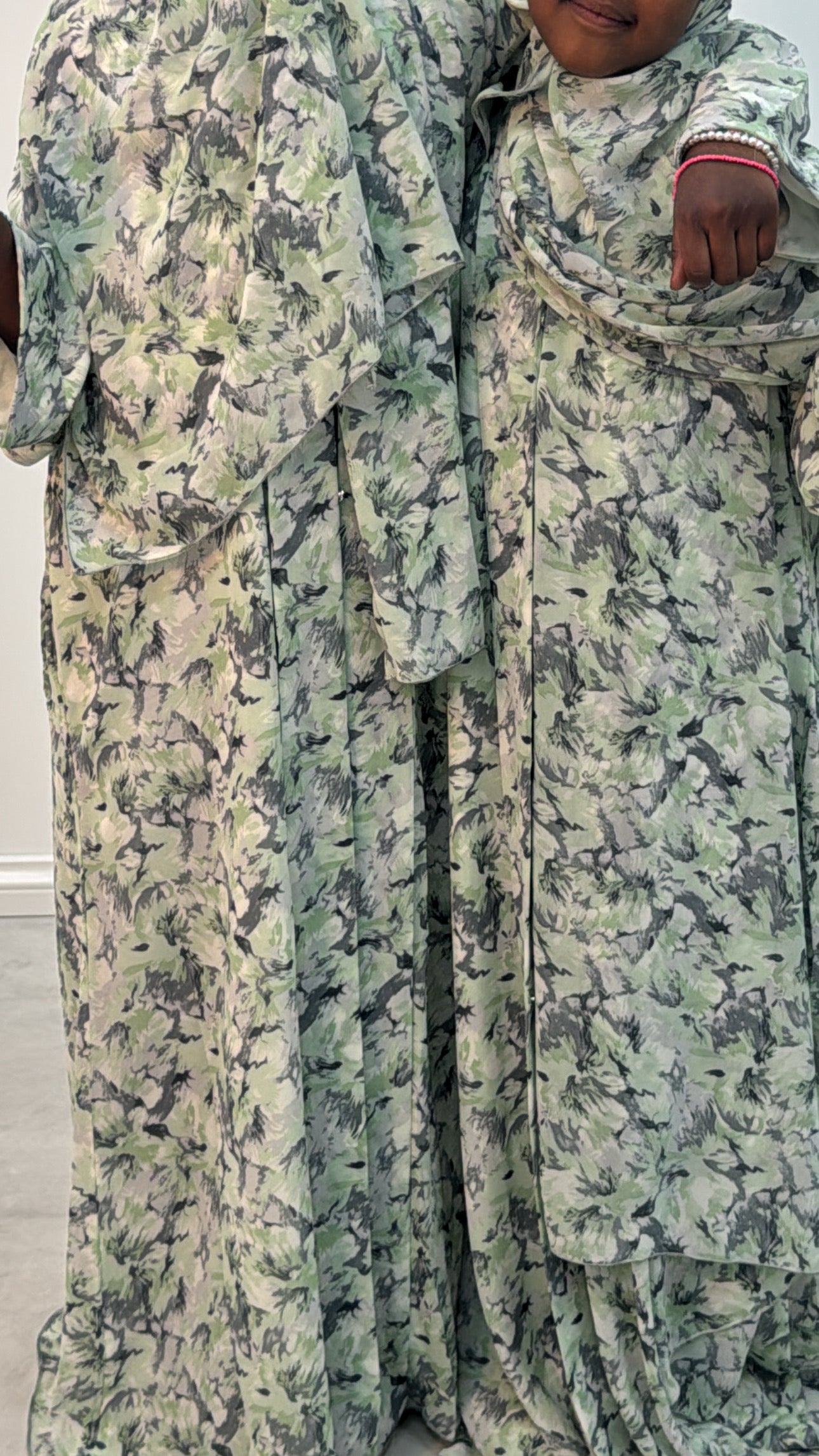 Forest - Kids Chiffon Abaya