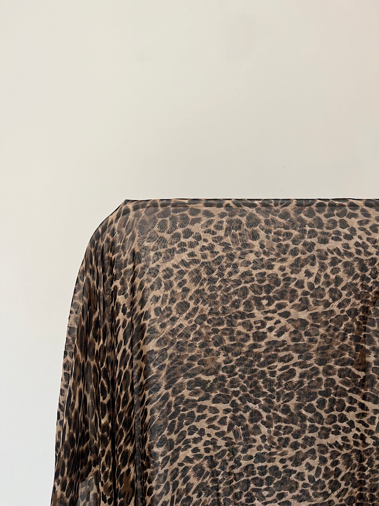 Brown sugar - Small print Leopard Hijab