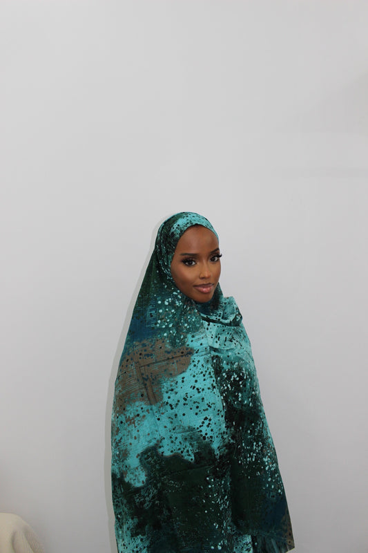 Teal - Polka Baati Set Collection