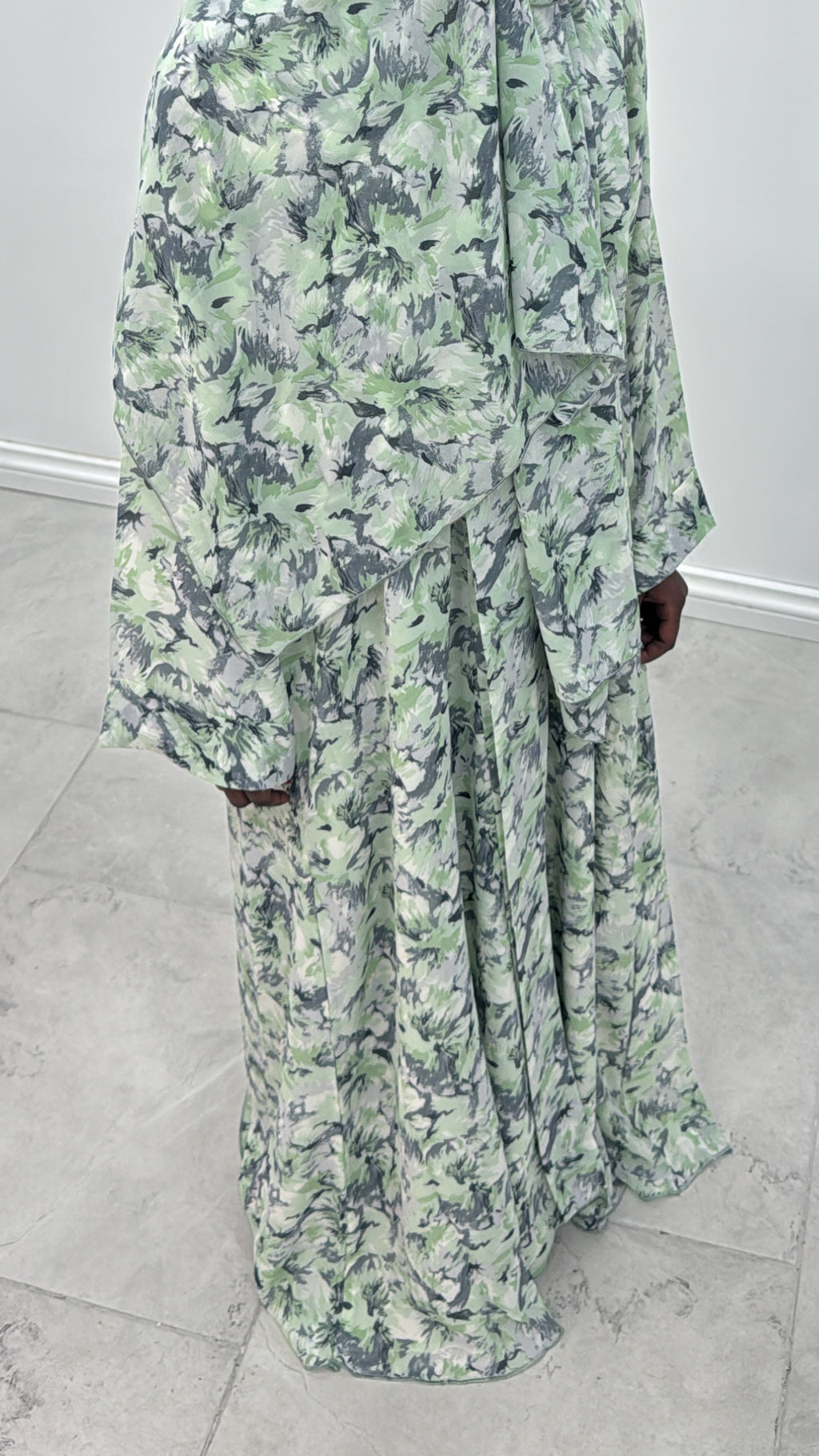 Forest - Kids Chiffon Abaya
