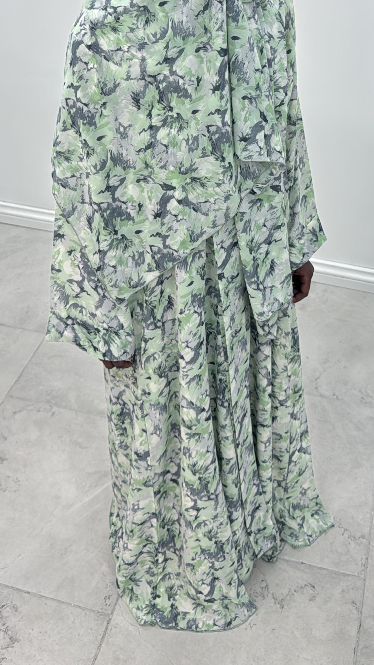 Forest - Kids Chiffon Abaya