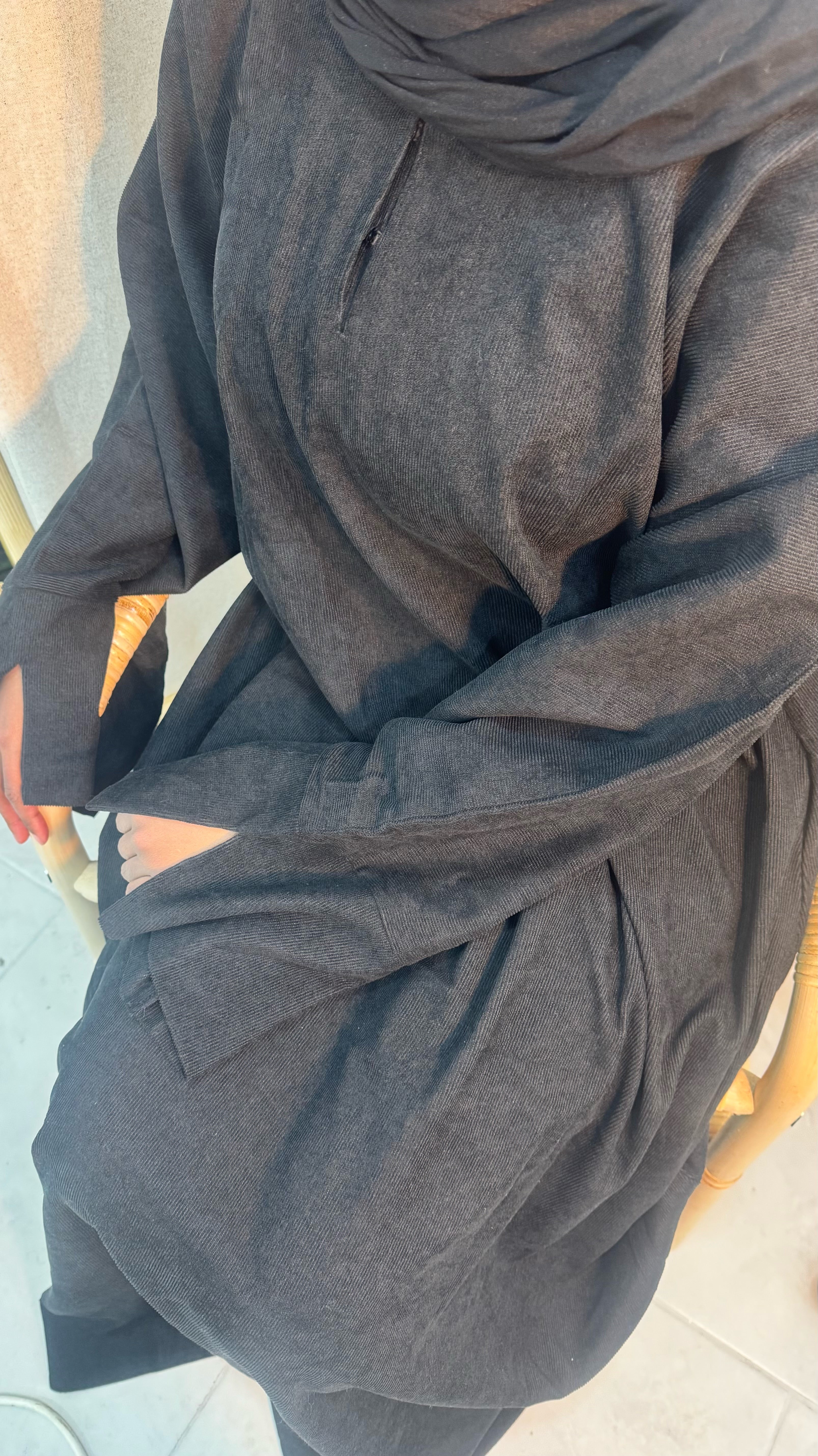 NOIR - LAYLA WINTER ABAYA