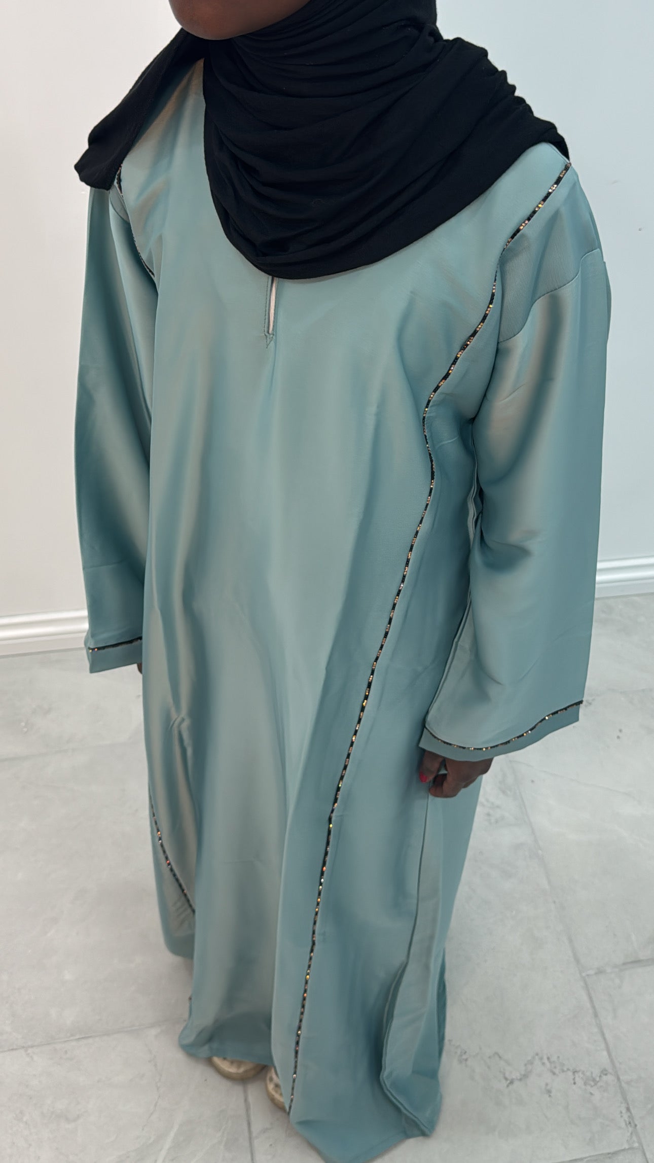 Aqua - Kids Abaya