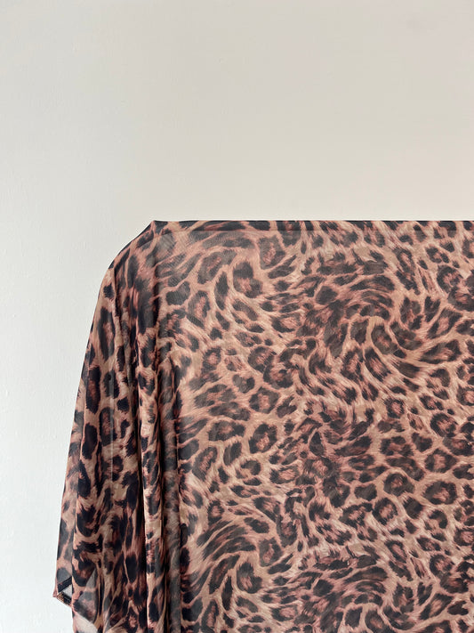 MAUVE - AMUR LEOPARD PRINT