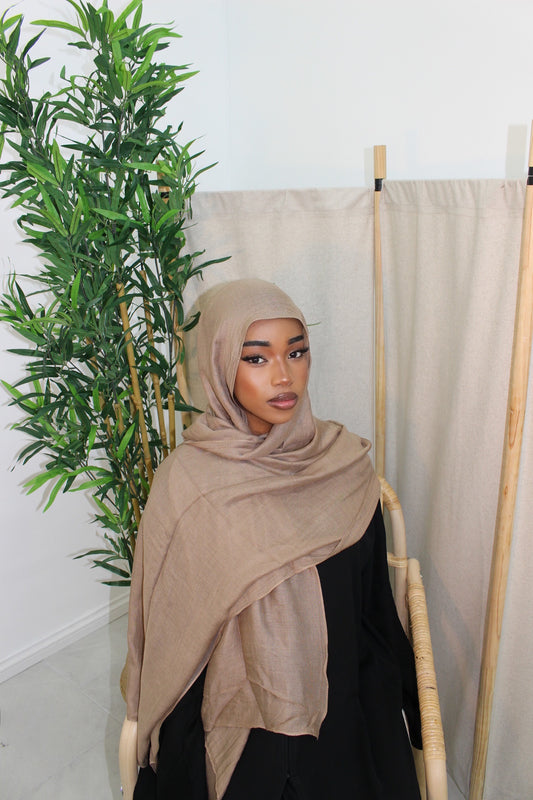 ALMOND - MODAL HIJAB