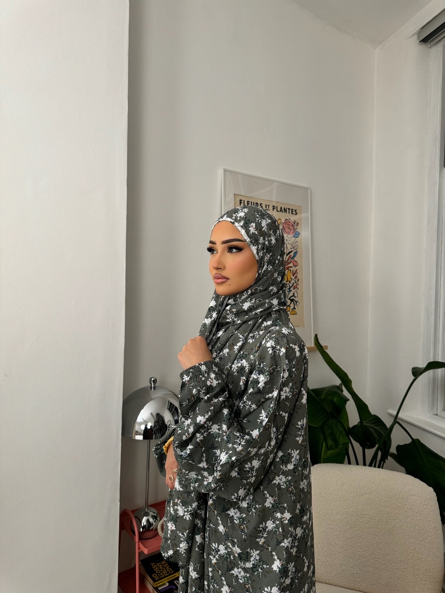 AYLA - Floral Prayer Abaya