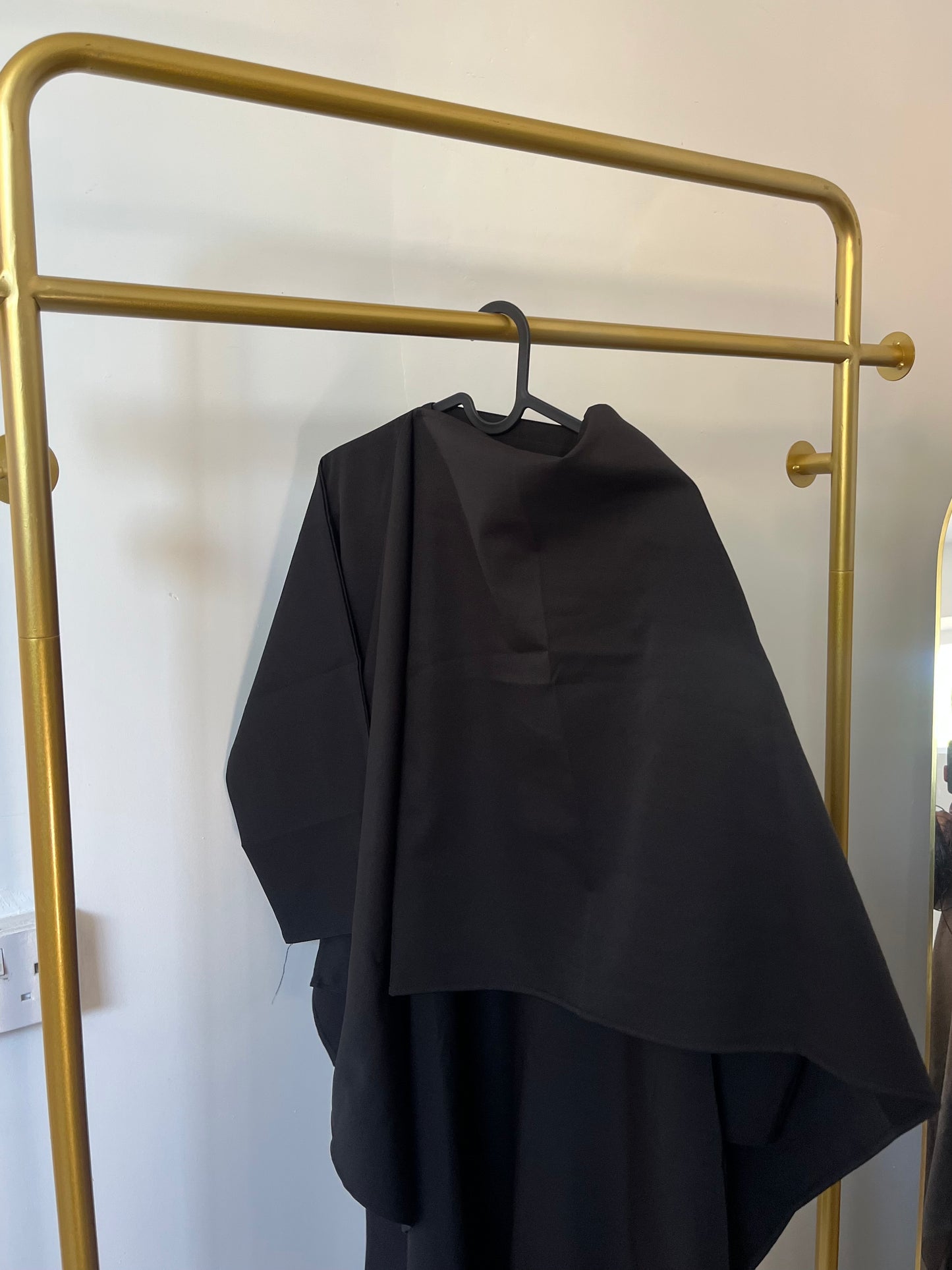 Kids Detachable Scarf Abaya