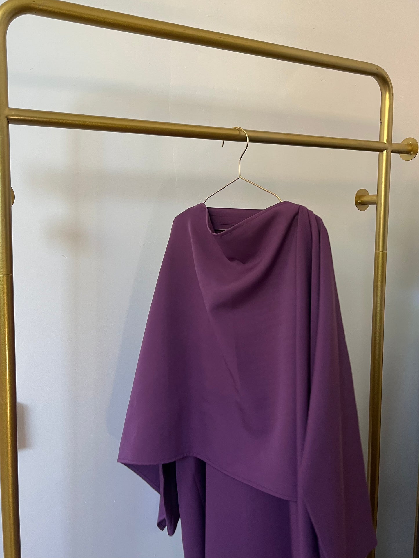 Kids Detachable Scarf Abaya