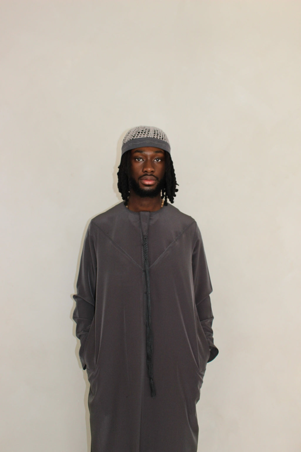 Dark Grey - Zayed Emaraati Thobe