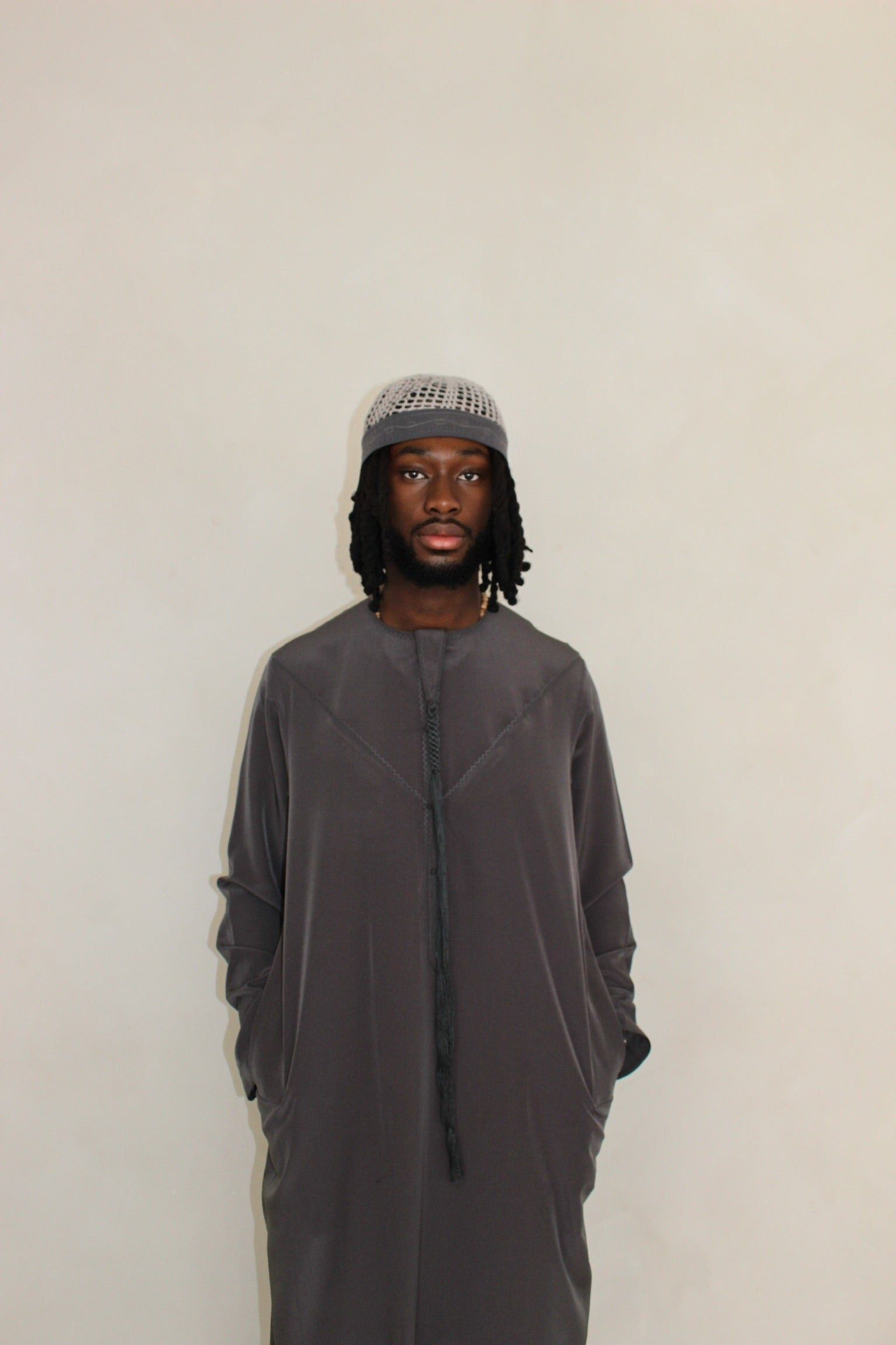 Dark Grey - Zayed Emaraati Thobe