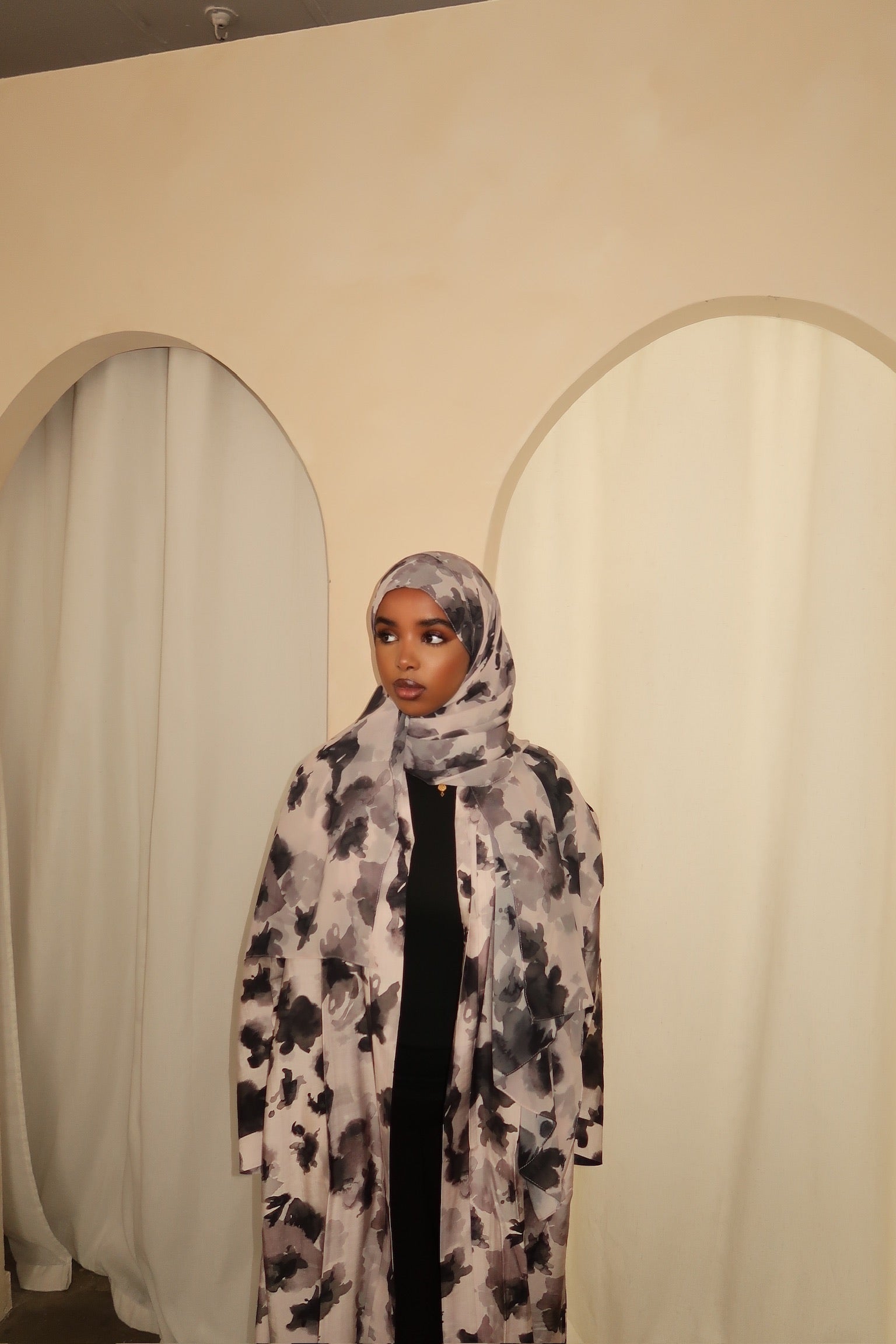 Rose - Nura Abaya Collection