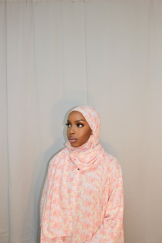 SUMEYA - Floral prayer abaya