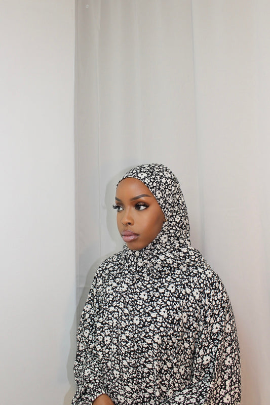 Mona - Floral Prayer Abaya