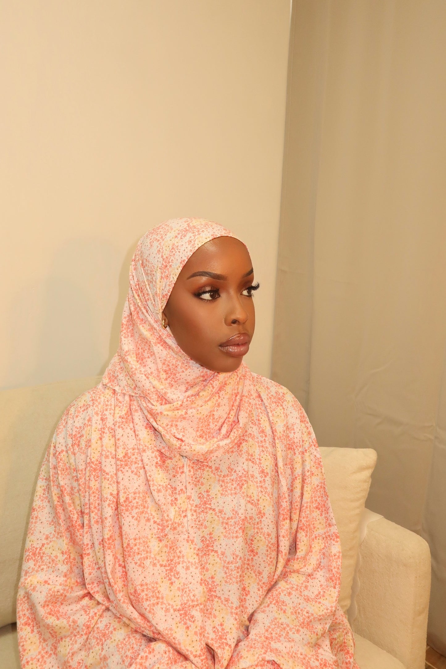 SUMEYA - Floral prayer abaya