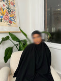 Black 2 piece Jilbaab - Muslimah Collection.